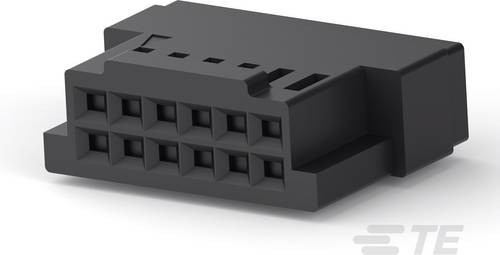 TE Connectivity FFC/FPC-Anschluss Polzahl Gesamt 12 Rastermaß: 2.54mm 3-88179-4 Package