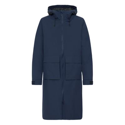 Wintermantel NORTH BEND "Wintermantel NBKarina W W-PRO 15.000 mit wasserdichter Beschichtung", Damen, Gr. 36, blau (navy blazer), Obermaterial: 90% Polyester PES. 10% Elasthan EL., Jacken Wintermantel