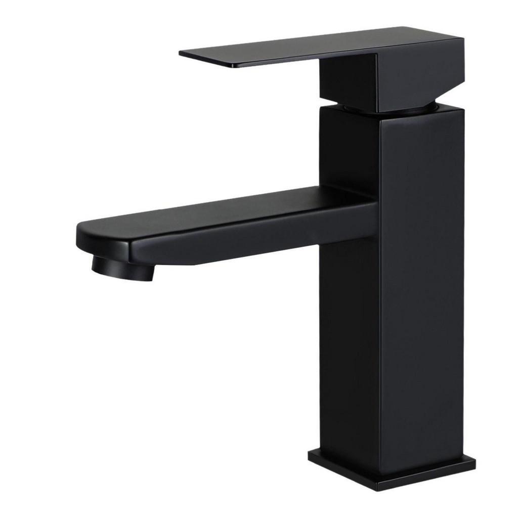 Nettlife Waschtischarmatur, Schwarz, Metall, 10x17.4x17.3 cm, Badezimmer, Waschbecken & Armaturen, Badarmaturen