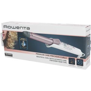 Rowenta Lockenstab Premium Care Precious Curls CF3460, Ø 25 mm, 130 - 200°C, Keramik-Kaschmir-Keratin-Beschichtung und Klemme