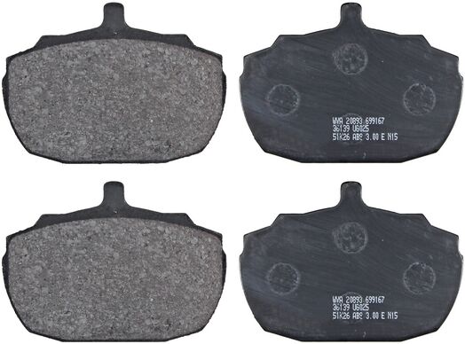 A.B.S. Bremsbelagsatz, Scheibenbremse 36139 Für Austin Rover