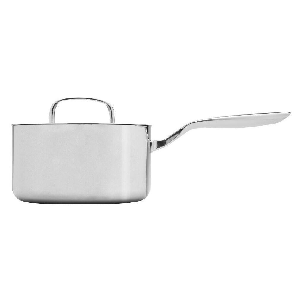 Heirol Cerasafe Triply saucepan with lid, 18 cm/2.5 L (Kochtopf, Edelstahl) (52302261)