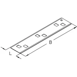 PohlCon (Puk) Verbindungsblech VB 30F