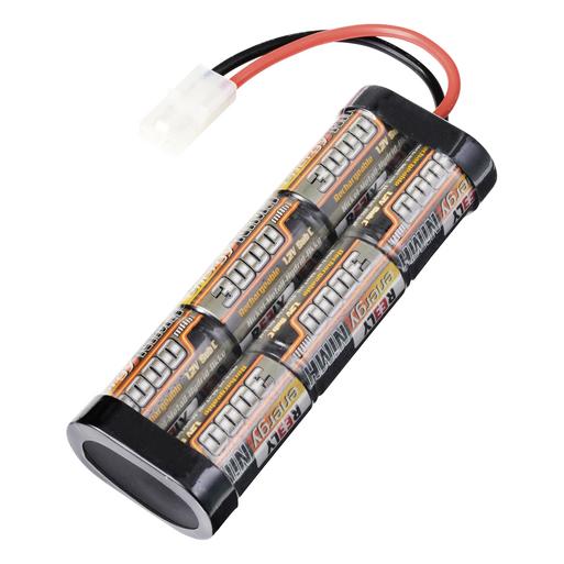 Reely Modellbau-Akkupack (NiMh) 7.2 V 3000 mAh Zellen-Zahl: 6 Stick Tamiya (3000 mAh, 7.20 V) (RE-7877895)
