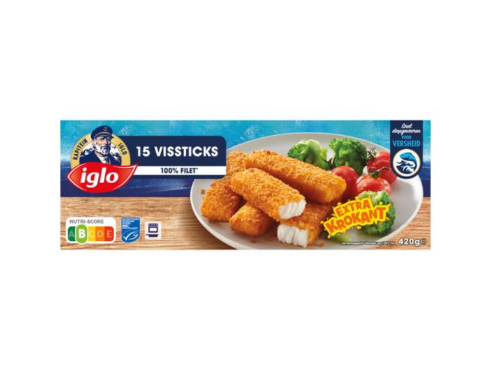 IGLO MSC vissticks - 15 stuks 420 g