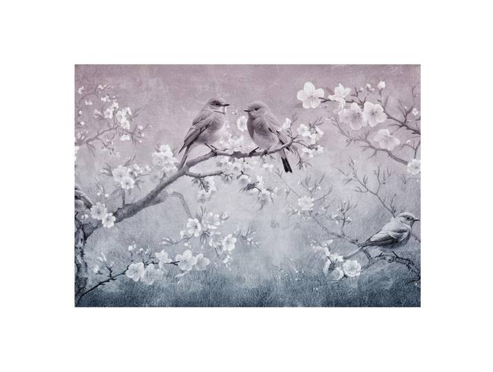 Wallfluent Fototapete 208x146 cm - Subtile Natur, Grau, 208x146 cm, Tapeten & Wandverkleidungen, Fototapeten