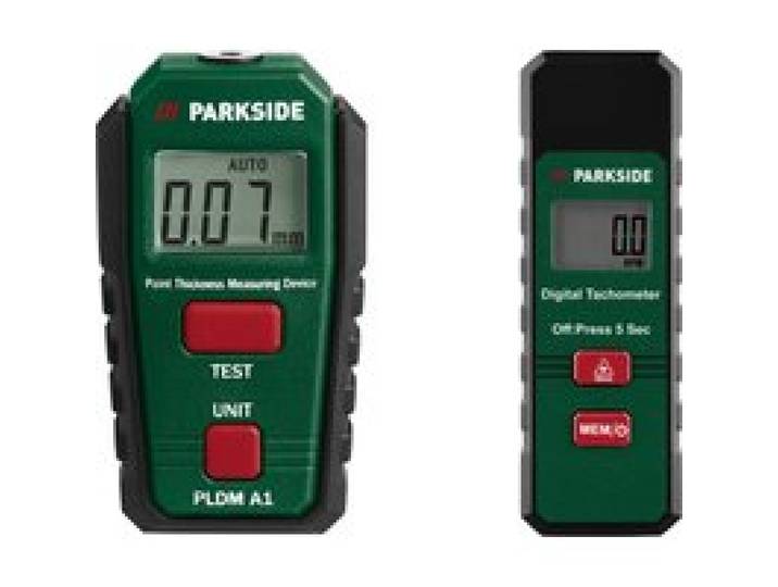PARKSIDE® Mesureur d’épaisseur de peinture PLDM A1 ou tachymètre numérique PDDM A1
