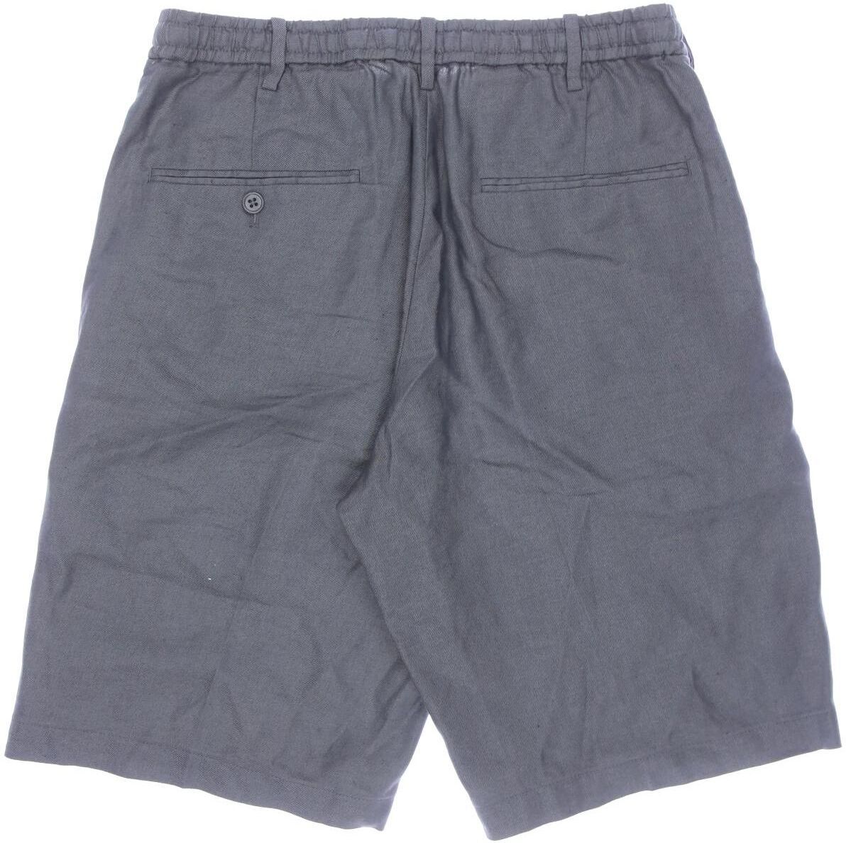Muji Herren Shorts, Türkis, Gr. W28, Baumwolle / Hanf / Synthetik - Second Hand
