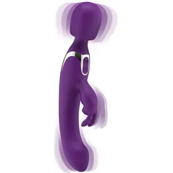 Easytoys, Vibrator, Vibe - 2 in 1 Wand Vibrator - Lila