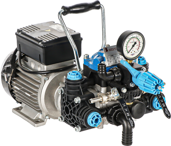 Bertolini Pumps POLY 2030 H.P. RTE.1 - Motopompe électrique de pulvérisation - Version pour acides et produits chimiques