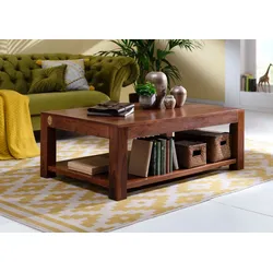 Couchtisch Akazie 120x75x45 nougat lackiert OXFORD #318