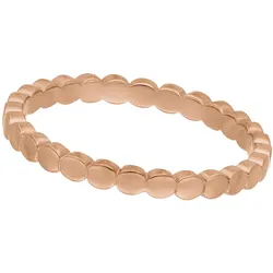 LEAF - RING - Dots - rosegold