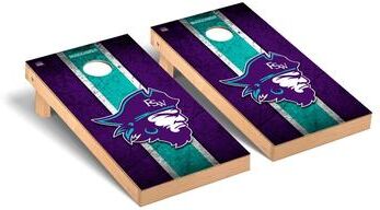 Skip's Garage Florida SouthWestern State Buccaneers Vintage Cornhole Board Set