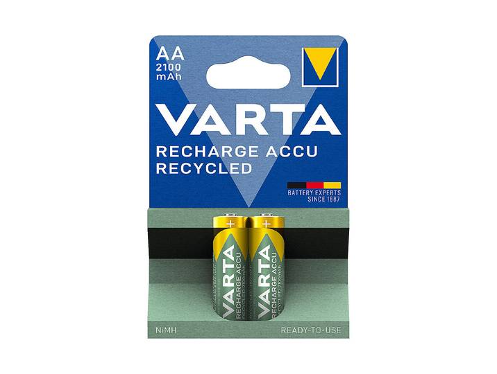 Varta Accu Recycled Aa/Lr6 2100mAh 2 Stück