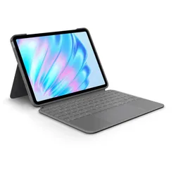 Logitech Combo Touch QWERTZ Deutsch Smart Connector Grau