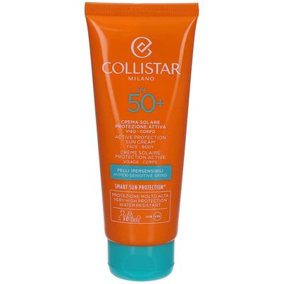 Collistar Active Protection Sun Cream Face - Body Spf 50 100ml 100 ml Creme