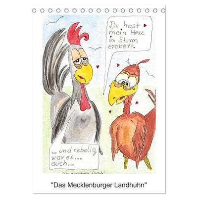 Das mecklenburger Landhuhn (Tischkalender 2026 DIN A5 hoch), CALVENDO Monatskalender