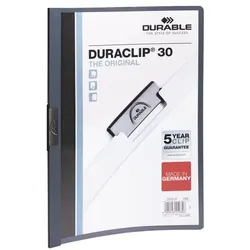 Durable Klemmhefter »Duraclip 30« blau, 22x31 cm