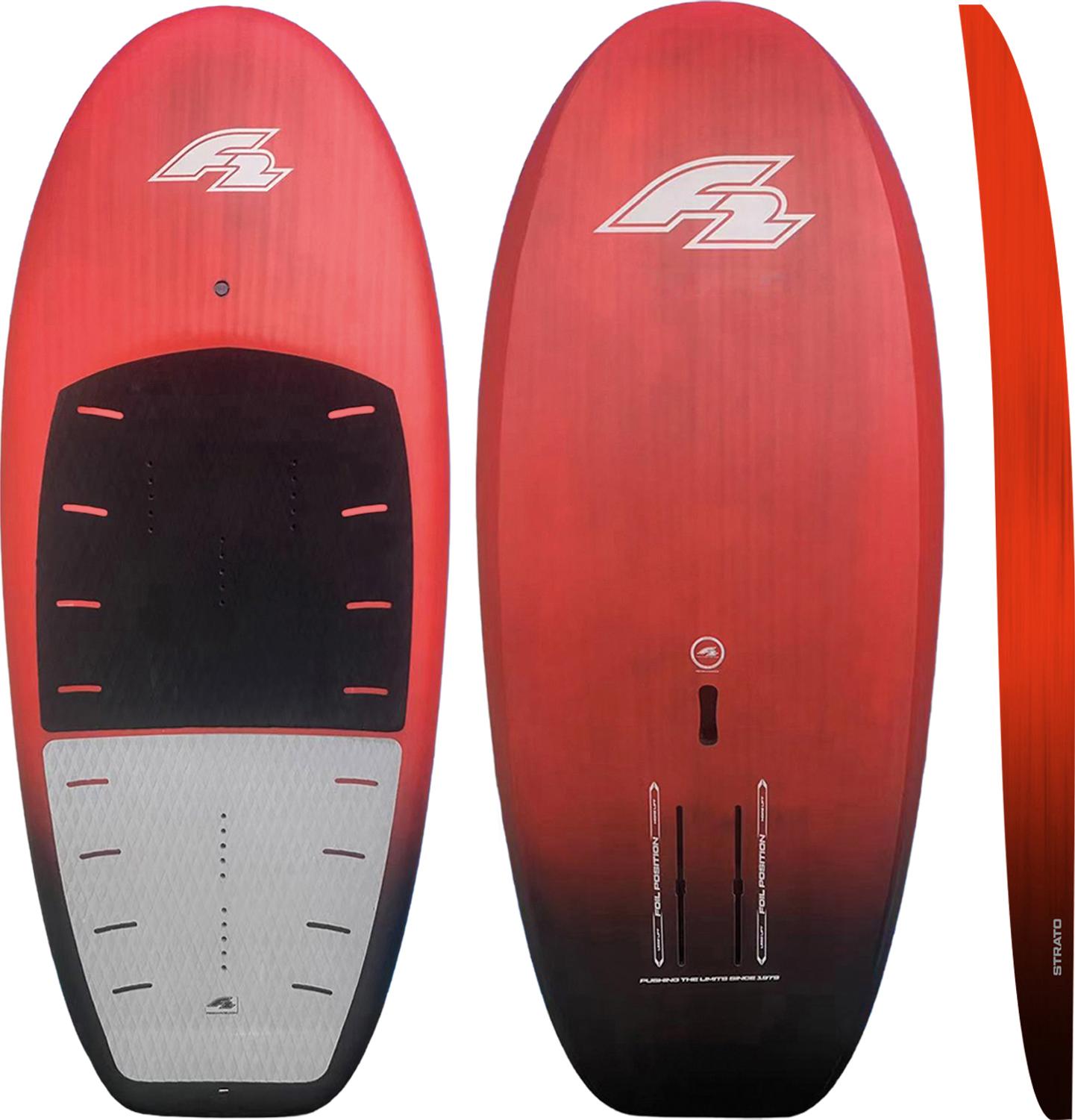 F2 Wing Foilboard Glide Strato Team Foil Board 110L Rot