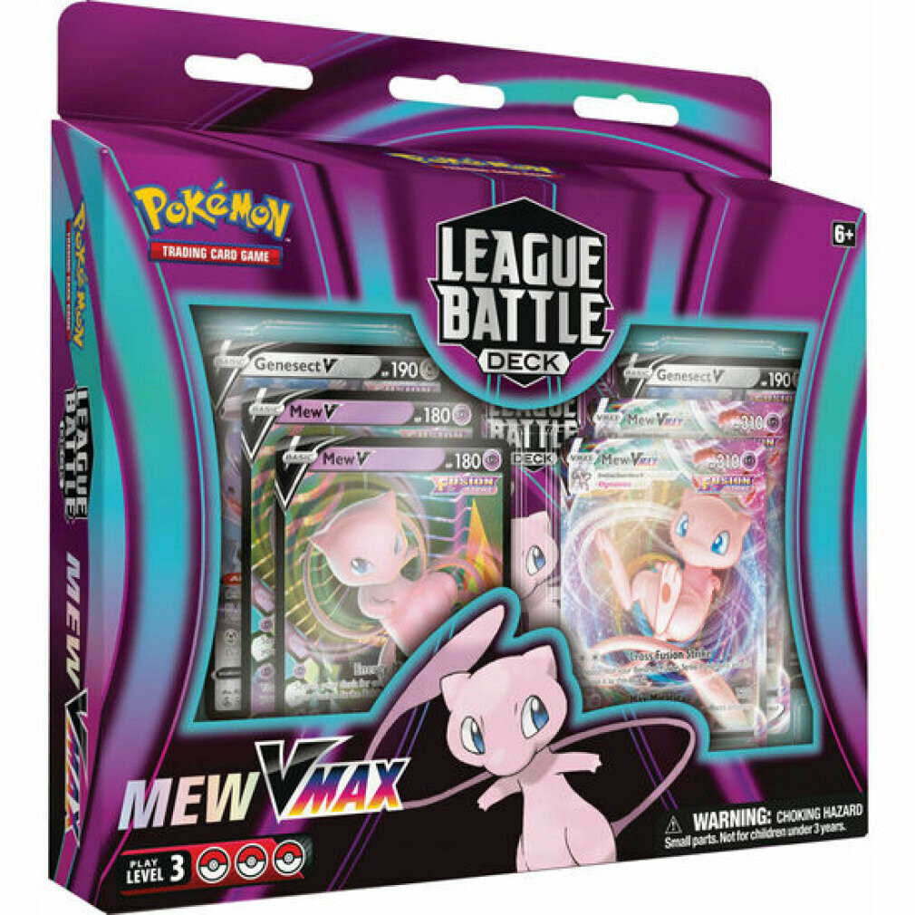 Bandai Pokémon Mew VMax kaarthoes Spaanstalig