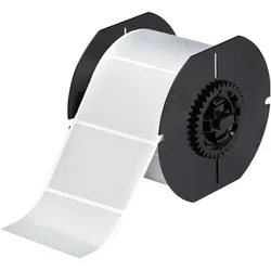 Brady, Etikettenrolle, B30-222-438, metallisierter Polyester, matt, 76.20 x 50.80 mm, fälschungssicher, permanent ( (82.55 mm)