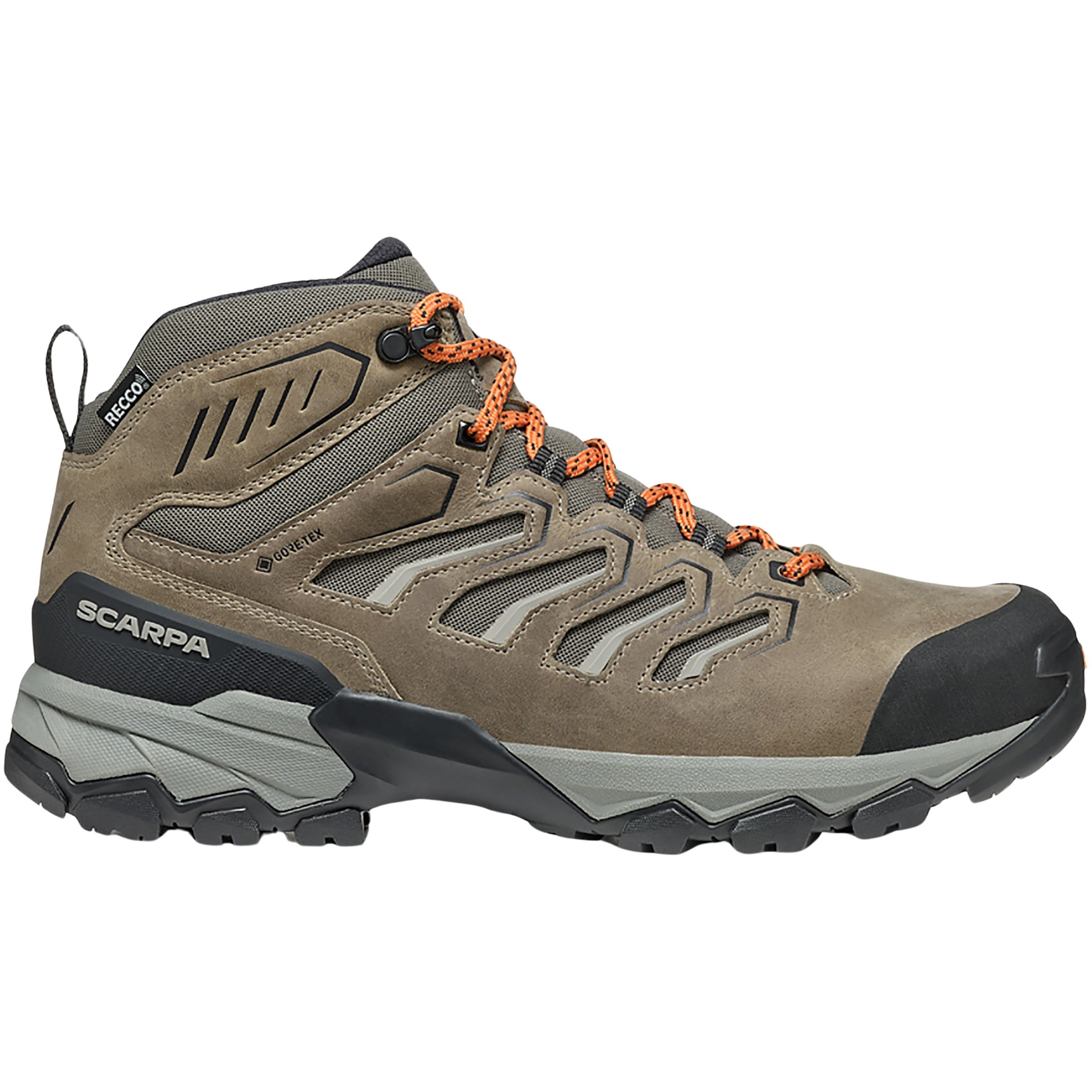 Scarpa Moraine Mid GTX Herren Wanderschuhe braun Größe 44 Trekking Wasserdicht