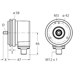 Turck Inkrementaler Drehgeber REI-E-113 #100011662