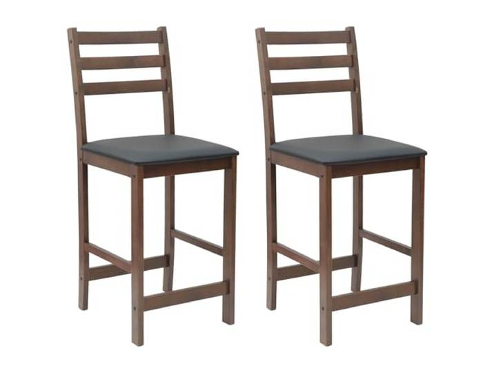 POUFGDR Esszimmerstühle, 2-teilig, Massivholz Modernes minimalistisches Design, ergonomische Unterstützung, innen, einfache Montage, Reinigung mit Schwamm