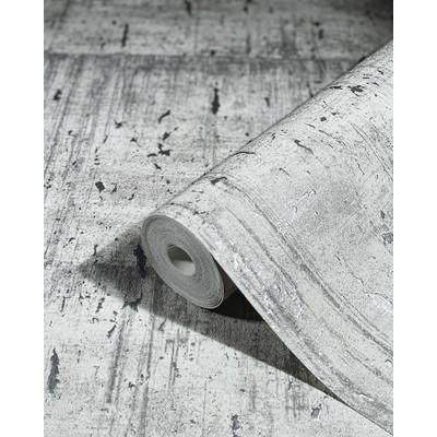 Vliestapete MARBURG, grau, B:0,7m L:10,05m, Vlies, Tapeten, Betonoptik, moderne Tapete für Wohnzimmer Schlafzimmer Küche