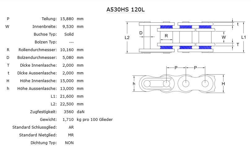 AFAM AR A530HS Chain Lock