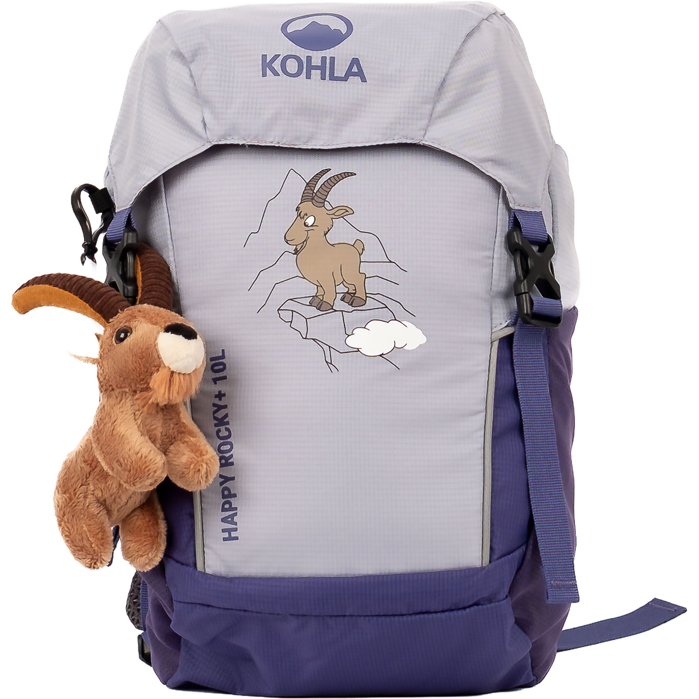 Kohla Happy Rocky 10L Kinder Wanderrucksack lila Größe 10L Trekking