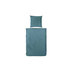 Mako-Satin Bettwäsche-Set   ¦ grün ¦ Maße (cm): B: 240 H: 1