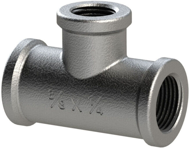 Riegler Té 130 IG/IG/IG, Rp 2 1/2, dérivation en T Rp 1 1/4, temp. élevée (TFT130-212114)