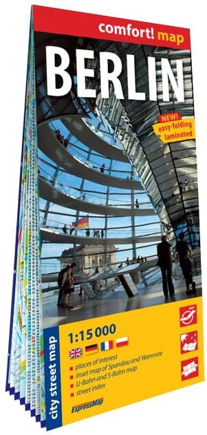 Plan de ville plastifié - Berlin   Express Map