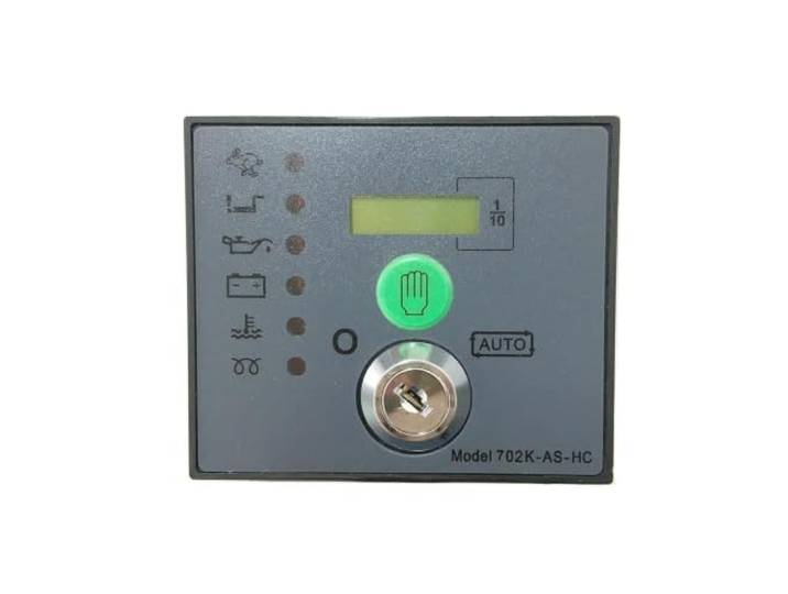 Generator Key Start Controller Passend for 702MS 702K-AS Dieselaggregat-Frontplatten-Steuermodulteile 702MS, DSE702K-AS, 702MS-HC
