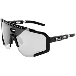 Scicon, Herren, Sportbrille, Aeroscope - Sport Performance Sunglasses, Black/Photochromic (Black Gloss, Photochromic), Mehrfarbig