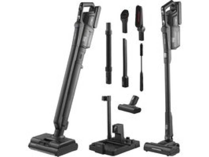 Lave-sol aspirant sans fil SENCOR SVW 8872BK - Dual Power Mop double brosse - Filtre HEPA inclus - Sols durs - Noir