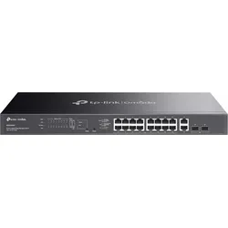 TP-LINK Omada ES200 Rackmount Gigabit Managed Switch, 18x RJ-45, 2x SFP, 250W PoE+