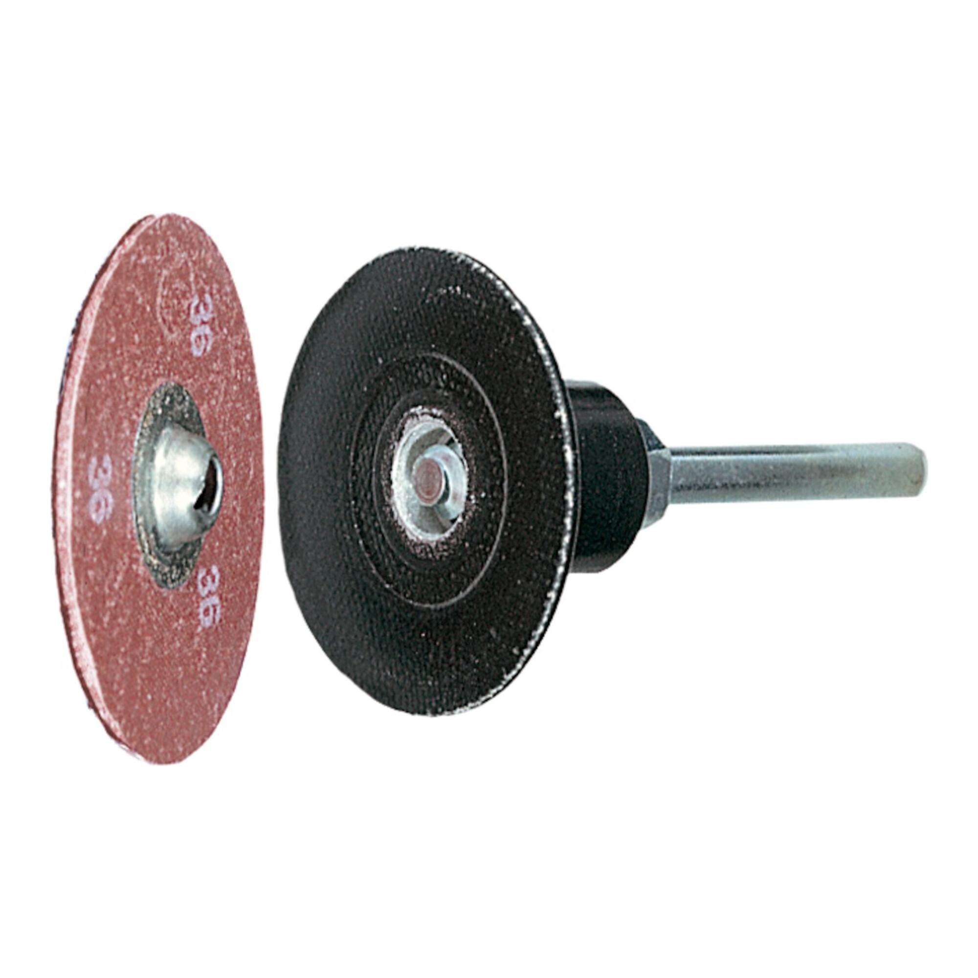 HOLEX Gummi-Schleifteller Schaftdurchmesser 6 mm mittelhart 75M (553920 75M)
