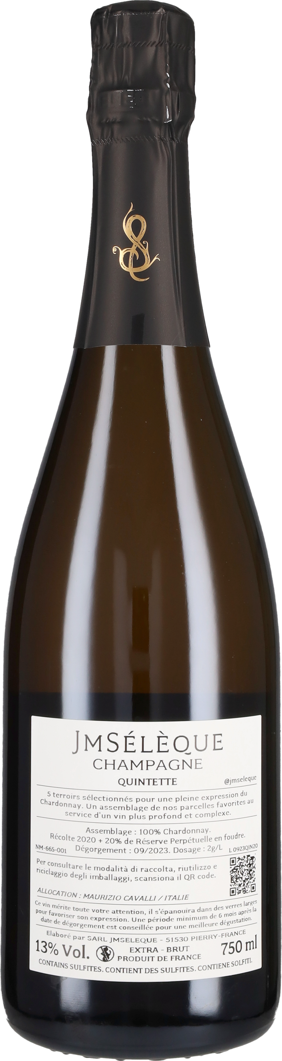 Seleque J-M Champagne Extra Brut 'Quintette' J-M Seleque