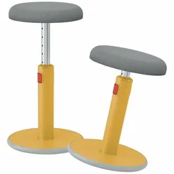 LEITZ Ergo Cosy Ergonomischer Aktiv Sitz-/Steh-Hocker gelb