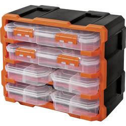 Alutec Sortimentskoffer-Set (L x B x H) 38 x 18 x 32 mm variable Unterteilung Inhalt 6 Teile 66003
