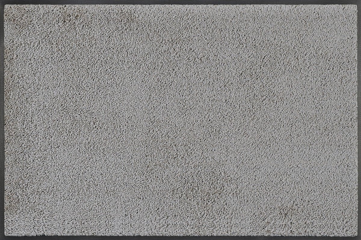 SnelShoppen Wash+Dry Deurmat Cool Grey, Wasbare deurmat voor binnen en buiten, 50 x 75 cm