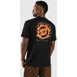 Santa Cruz Forging Dot T-Shirt black Gr. S