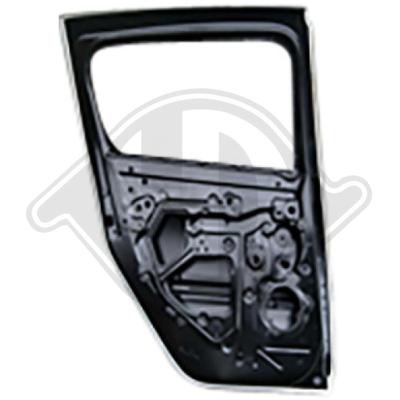 DIEDERICHS Tür, Karosserie 4456023 hinten links für RENAULT