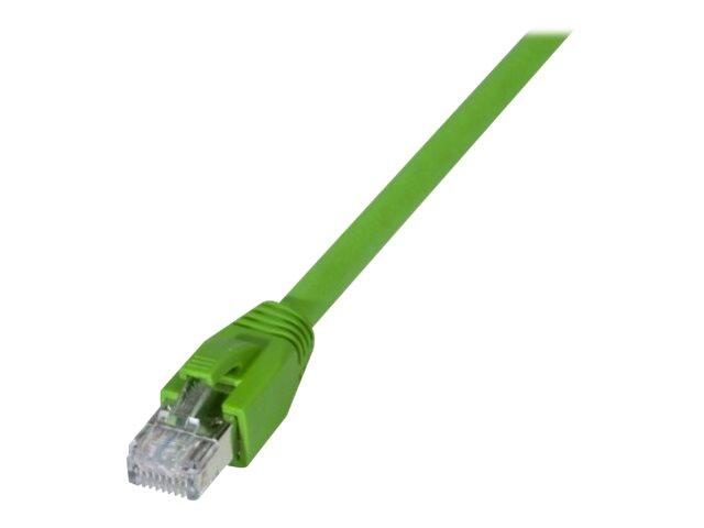 exertisConnect Exertis Connect Industrie-Patchkabel Cat. 6A, S/FTP (PiMF), ölbeständig, hochabriebfest, grün, 3,0 m 854297