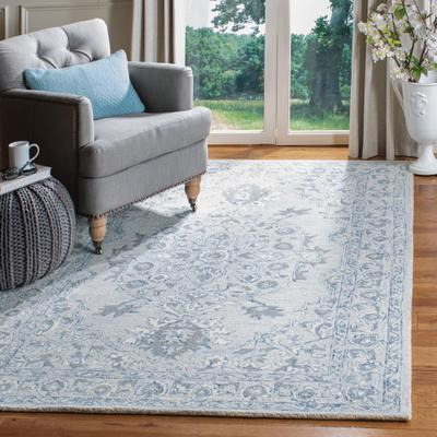 SAFAVIEH Handmade Micro-Loop Audette Wool Rug