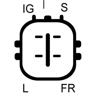 LUCAS Generator LRA02906 für TOYOTA
