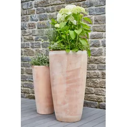 Vase Catia - 2er Set - Terrakotta