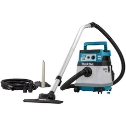 Makita Akku-Staubsauger 15L 2x18V Trocken (ohne Akku, ohne Ladegerät) inkl. AWS Funk-Adapter WUT01 - DVC157LZX3
